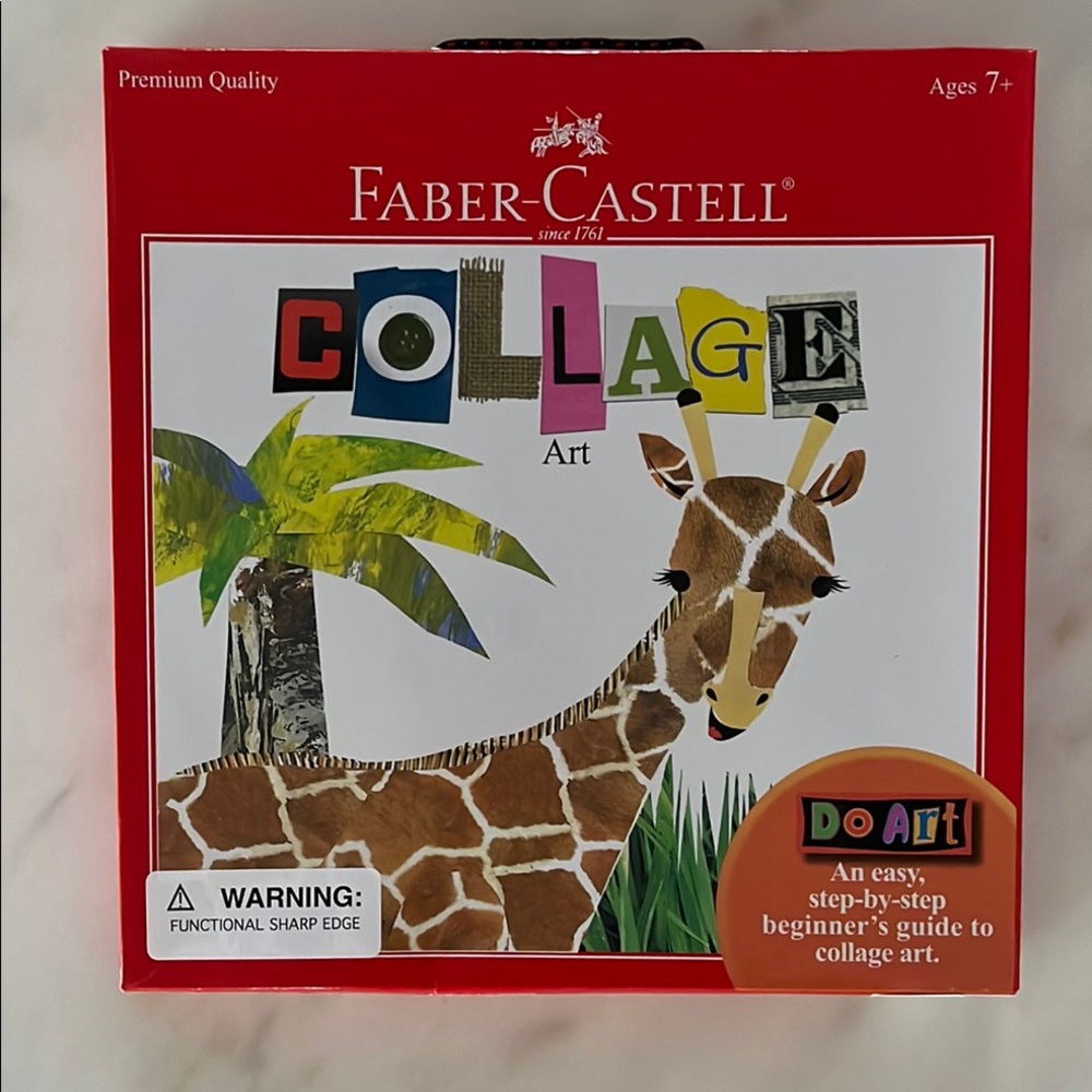 NIB Faber-Castell Collage Art Kit